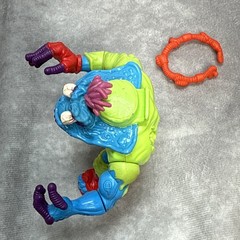 Wyrm Teenage Mutant Ninja Turtles TMNT 1991 Playmates VTG Action Figure & Belt