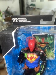McFarlane Toys DC Multiverse Batman Superman Fusion Figure Distressed Box