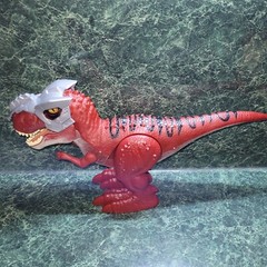ZURU Robo Alive Attacking T-Rex Dinosaur Battery Robotic Toy Lot Tested & Works