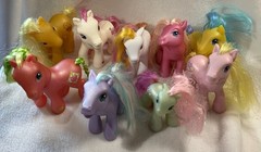 MLP My Little Pony G3 9 Ponies. Hasbro Pony Lot 6” Ponies 1-3” Pony 2002-2005