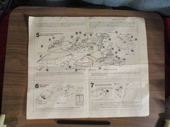 Vintage 1978 Mego Micronauts BATTLE CRUISER WITH INSTRUCTIONS Near Complete