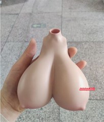1:6 Suntan Super Large Breast Bust Kits Cover Fit 12” Female PH Figure Body