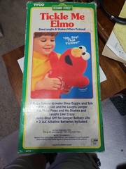 Vintage 1996 Tyco TICKLE ME ELMO Red Plush Sesame Street Toy NIP READ!!!!!!!!!!!
