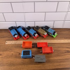Thomas & Friends Lot of 5 Trackmaster Motorized and 5 Cars Toys Mixed