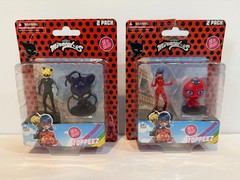 Miraculous Toppeez Figures Lot Of 2 – NEW – Cat Noir – Lady Big