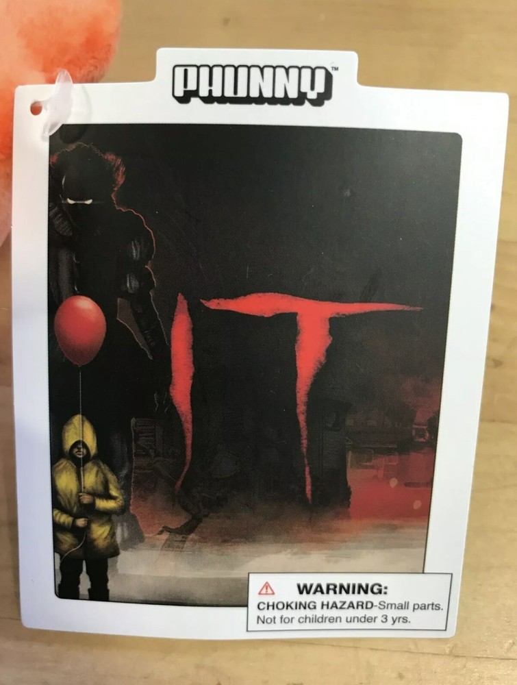 IT Pennywise (Modern) Plush Doll – New, 8″ tall Authentic 🔥