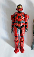 Halo Spartan Collection Red Spartan MK VII KAT SPARTAN VENATOR Noble Six Figure