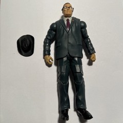WWE MATTEL JIM ROSS ELITE BUILD A ACTION FIGURE BEST OF PPV RARE AEW w/ GLASSES