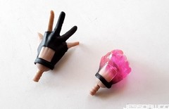 1/6 hands Energy effect Gambit 12″ figure by Sideshow Collectibles X-Men Marvel