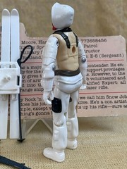 1983 GI Joe SNOW JOB – Nice Figure w/ Ex File Card – 100% Complete – Read