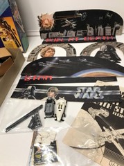 STAR WARS POWER PASSERS DUEL At DEATH STAR VADER LUKE SLOT RACING SET 1978