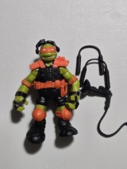 TMNT Stealth Tech Michelangelo 2013 Playmates Action FIgure Complete
