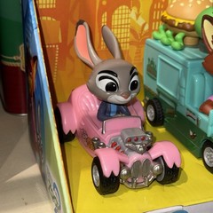 Disney Parks Zootopia 2 Set Of 3 Pullback Toy Stunt Cars Action Figures NEW!