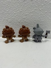 The Wizard Of Oz, 2 The Lion and 1 Tin Man 3” FIGURE TOY