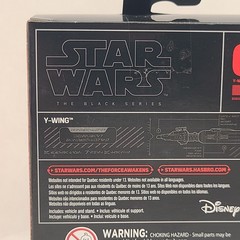 Star Wars Black Series Titanium Y-Wing Ship Vehicle 3″ Figure 08 Hasbro 2015 New
