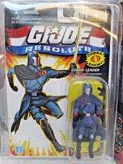 Hasbro GI Joe Resolute Lot Duke Cobra Cmmdr & Trooper + Destro/ Shockblast Comic