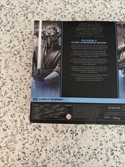 Star Wars Black Series Exclusive Plo Koon Clone Commander Wolffe New Sealed 2 Pk