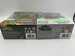Two Teenage Mutant Ninja Turtles 1988 Remastered and Original Sketch Donatello