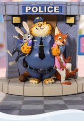 Enesco Zootopia Clawhauser Judy Nick Figure Official Disney Collectible