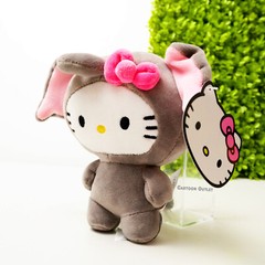 Sanrio Hello Kitty Disguised in Elephant Costume 6″ Stuffed Plush New w/tag Gift
