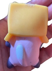 Lankybox Liquid Filled Squishy Figures *FOXY & ROCKY* About 2.5-3”