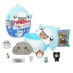 LankyBox Giant Thicc Shark Mystery Egg with Exciting 8 Toys and ice cream bites