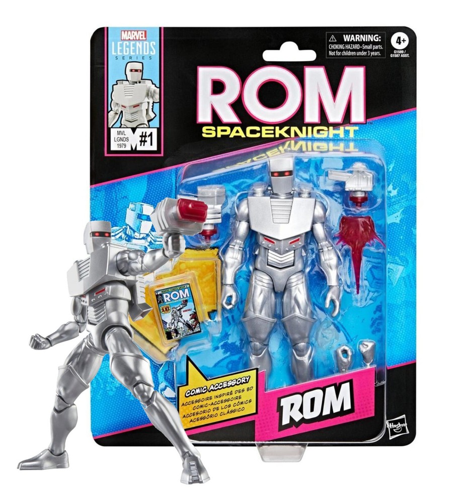 Marvel Legends Series Rom Spaceknight 6″ Figure Mint on Card