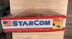 Starcom Starbase Station 100% complete with BOX & Stickers SGT. MAJ. Bull Gruff