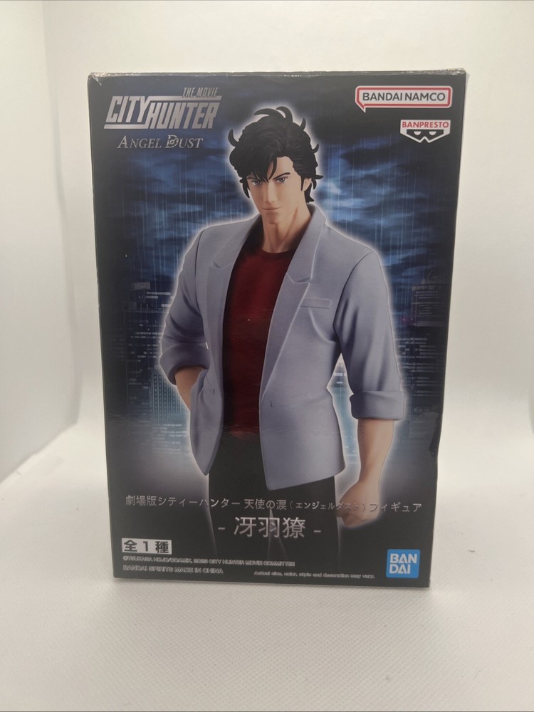 ACTION FIGURE ANIME CITY HUNTER ANGEL DUST RYO SAEBA 20CM BANPRESTO Open Box
