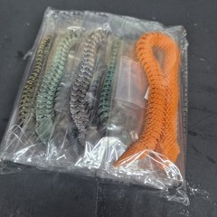 10x Articulated 3D Printed Snakes 11″ – DIY Eye Assembly Fun Project Lot READ