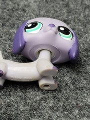 Littlest Pet Shop LPS 1367 Dachshund Dog Figure Hasbro 2005 Toy Collectible