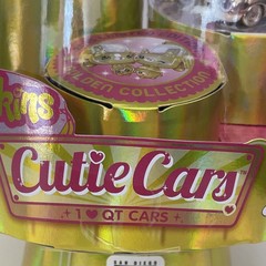SDCC 2018 EXCLUSIVE SHOPKINS CUTIE CARS, 24 CARAT BLING, GOLD, UCC, COMIC CON