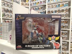 UFO Robot Goldorak A Roar Of Victory Scene Selection Plex Bandai PVC New