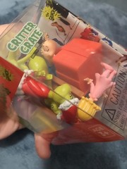 DR SEUSS THE GRINCH MINI FIGURES CRITTER CRATE BY CULTUREFLY Age 3+ NEW Cindy