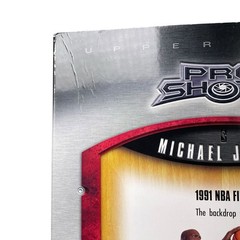 Michael Jordan 1991 NBA Finals Figure Upper Deck Card Pro Shots Chicago Bulls