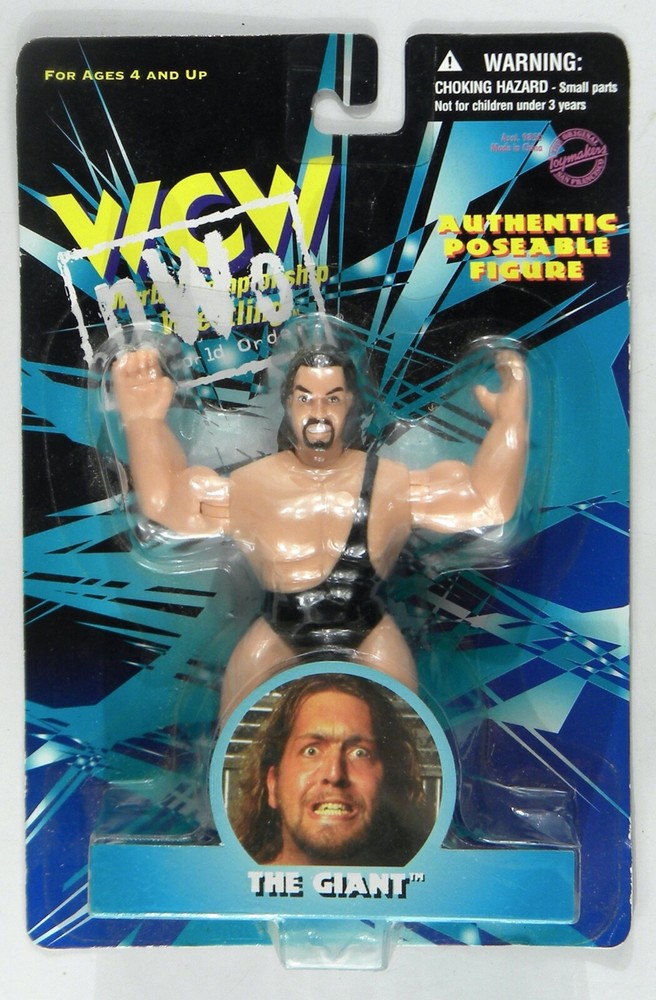WCW Original San Francisco Toy Makers The Giant 4″ MOC