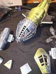 Serenity Firefly Class Transport Model 1/200 -17″ W Cockpit And Interior 3d Kit