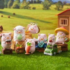 52TOYS LuLu the Piggy Farm Garden Series Blind Box Confirmed Figure Art Kits