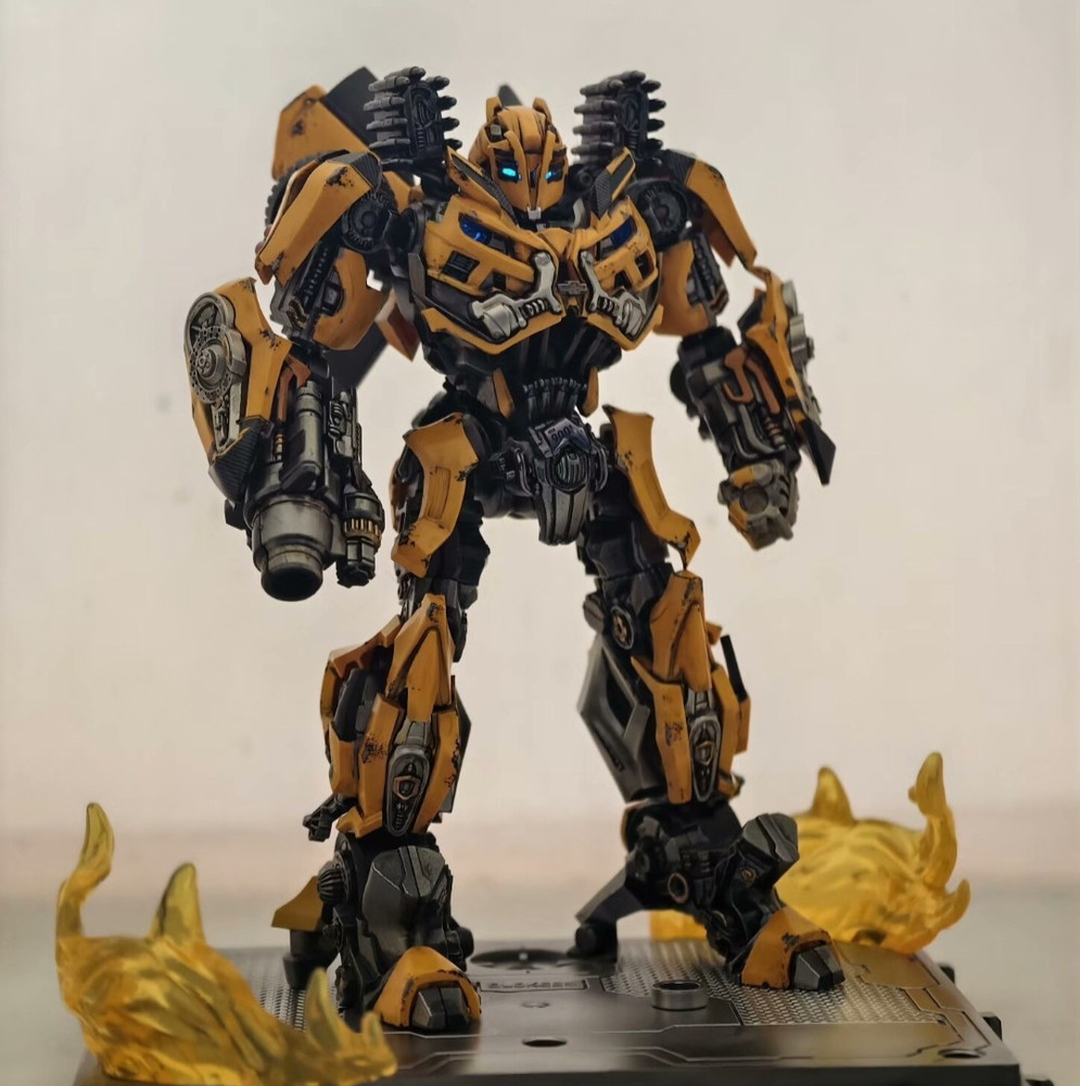 Blokees Transformers 3 Bumblebee Repainted Model Toy