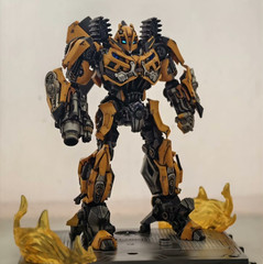Blokees Transformers 3 Bumblebee Repainted Model Toy