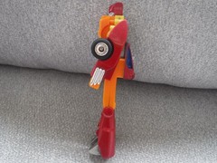 Transformers RODIMUS PRIME figure INCOMPLETE rubber 1986 Hasbro Vintage 7″ G1