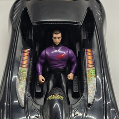Batman Returns: Bruce Wayne Custom Coupe 1991 KENNER LOOSE WITH FIGURE