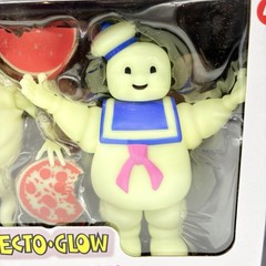 The Real Ghostbusters Ecto-Glow Classic Ghosts Slimer & Stay-Puft Action Figures