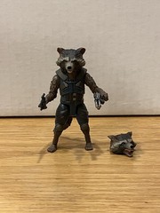 Marvel legends 6” Series Action Figure Rocket Raccoon Guardians Of The Galaxy