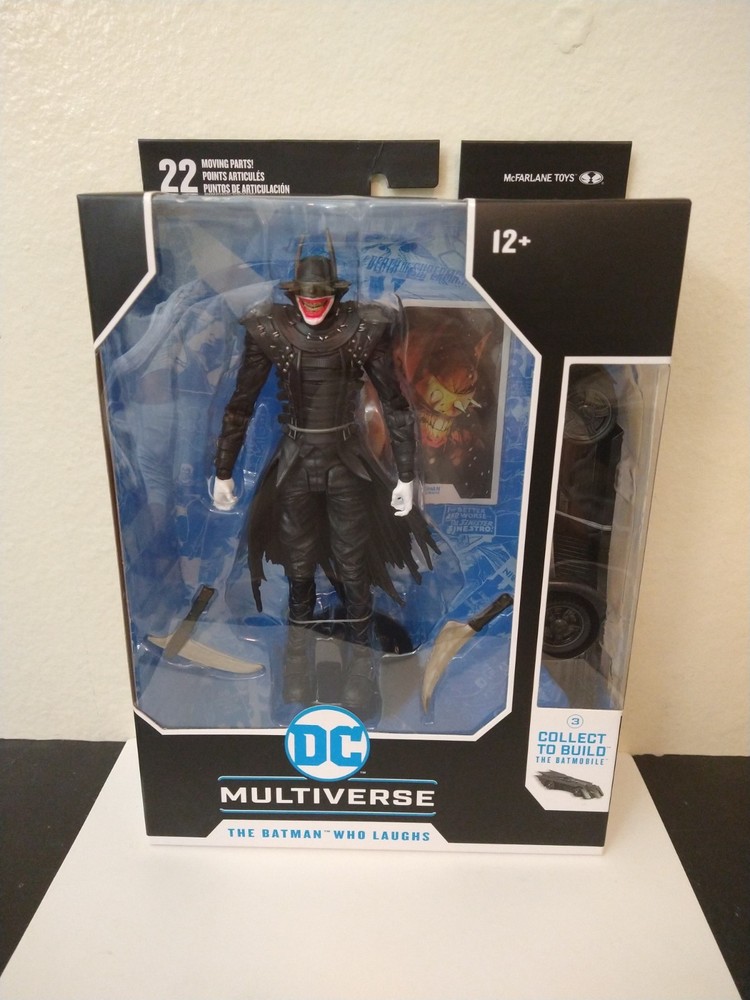 Mcfarlane DC Multiverse The Batman Who Laughs Batmobile BAF 🇺🇸 READ BELOW