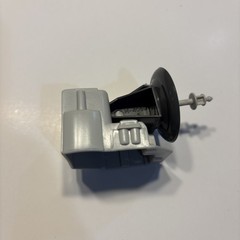 GI Joe USS Flagg Aircraft Carrier Part Missile Radar Dish w/ Antenna 1985 Hasbro