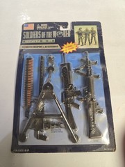 Soldiers of the world Vietnam war weapon set