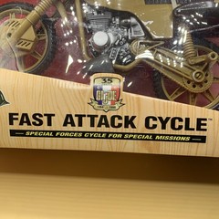 G.I. Joe Fast Attack Cycle Special Forces Special Mission Motorcycle Hasbro 1998
