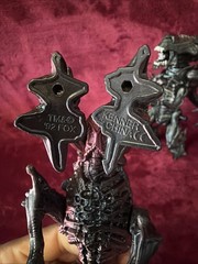 Lot Of 4 Vintage 90s Kenner 6″ Alien Queen/ Bull/ Flying Aliens Action Toys
