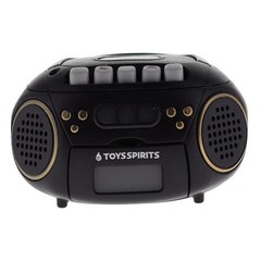 Retro Mini CD Player Gold Accent Version Toys Spirits 2-Inch Collectible Toy